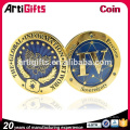 2016 Artigifts promoción barata desafío personalizado moneda